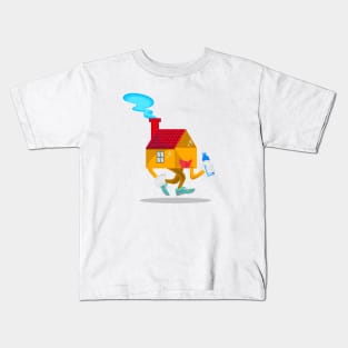 Exercise for healthy life Kids T-Shirt